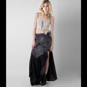 BKE Gimmicks Fringe Cami Top XS